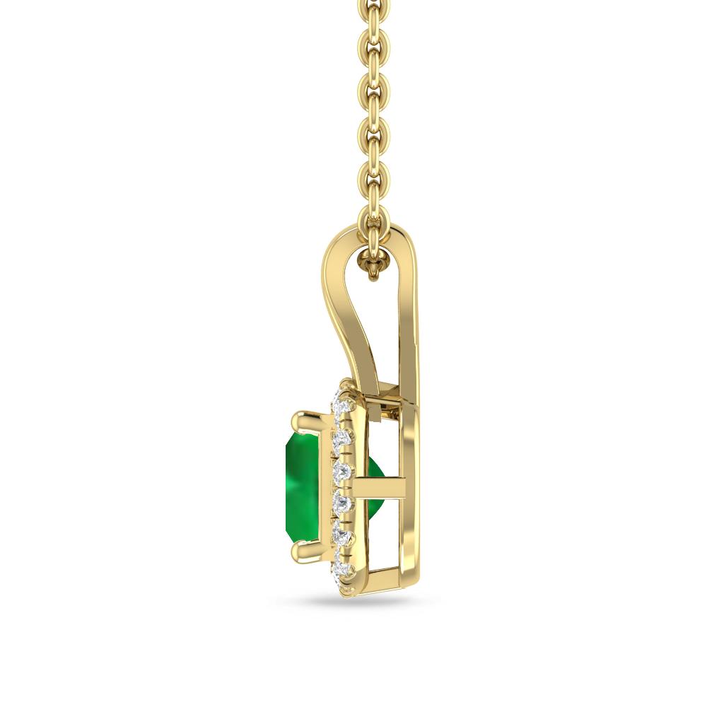 Yellow Gold - Emerald