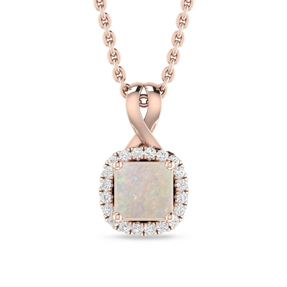 Rose Gold - Opal