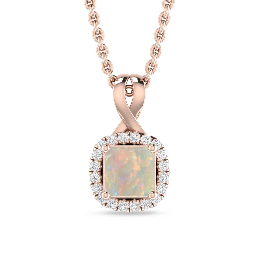 Rose Gold - Opal