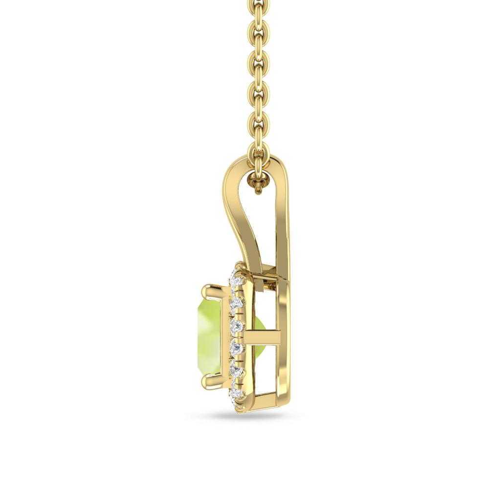 Yellow Gold - Peridot