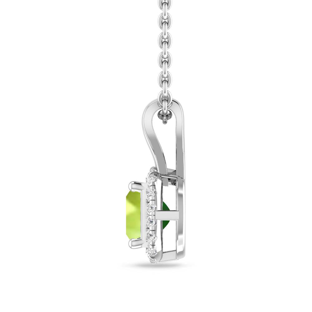 White Gold - Peridot