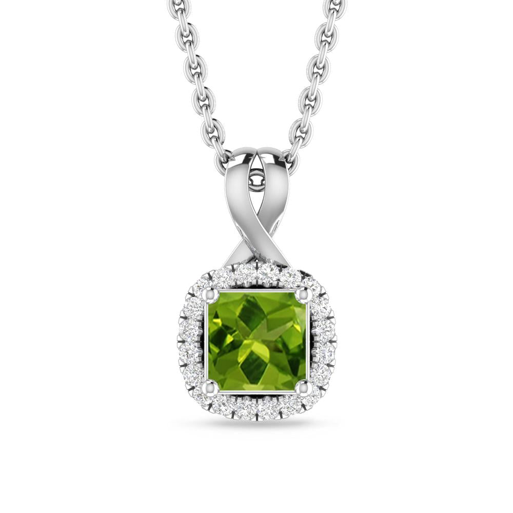 White Gold - Peridot