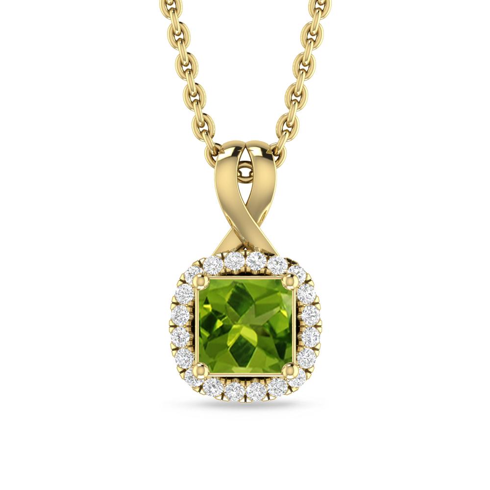 Yellow Gold - Peridot