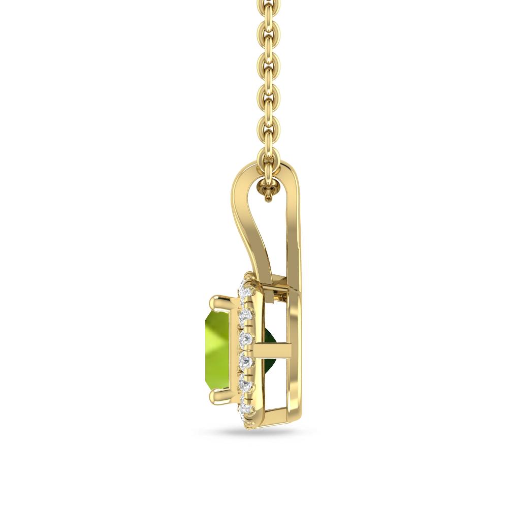 Yellow Gold - Peridot