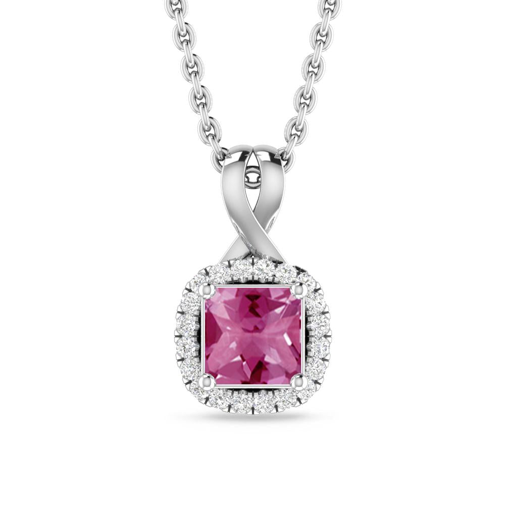 White Gold - Pink Tourmaline