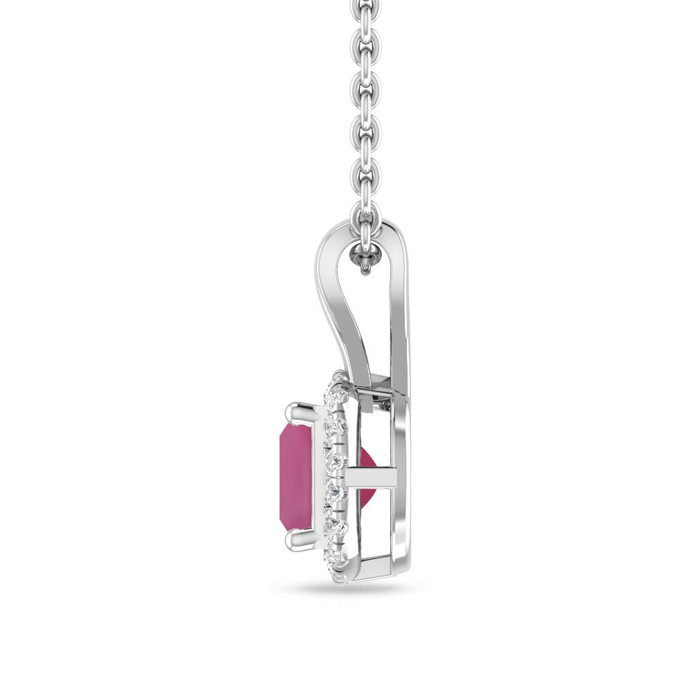 White Gold - Pink Tourmaline