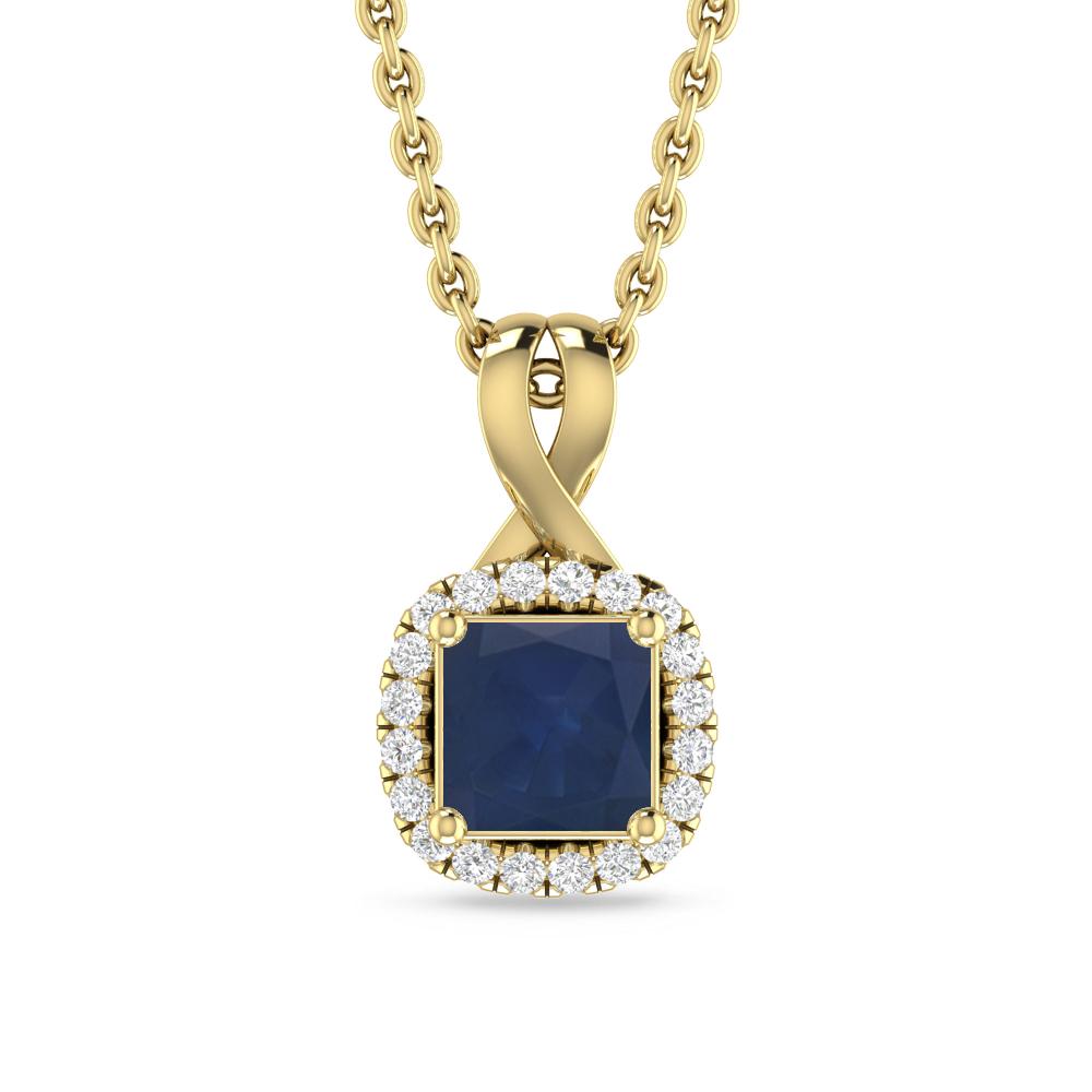 Yellow Gold - Sapphire