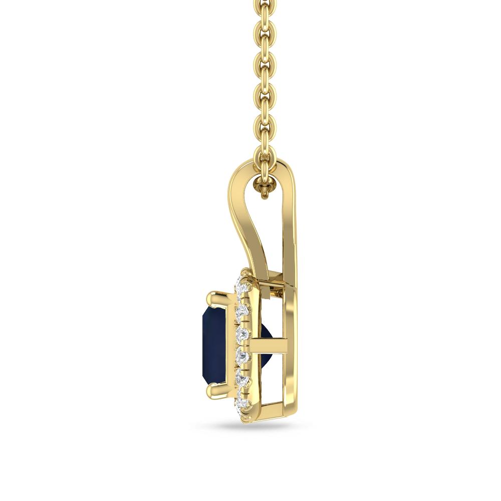 Yellow Gold - Sapphire