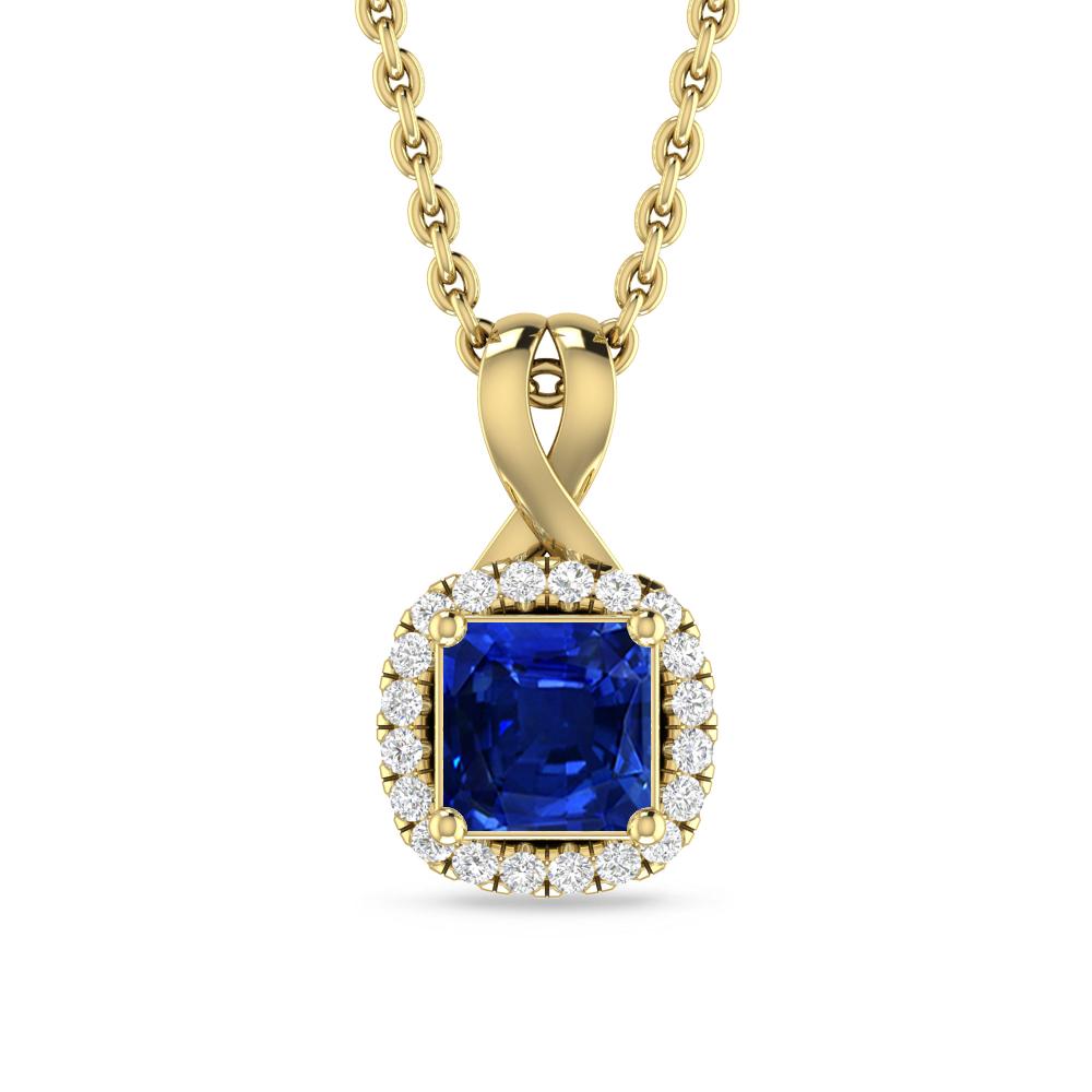 Yellow Gold - Sapphire