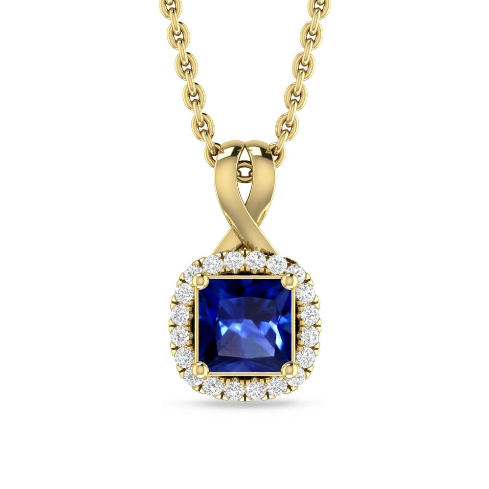 Yellow Gold - Sapphire