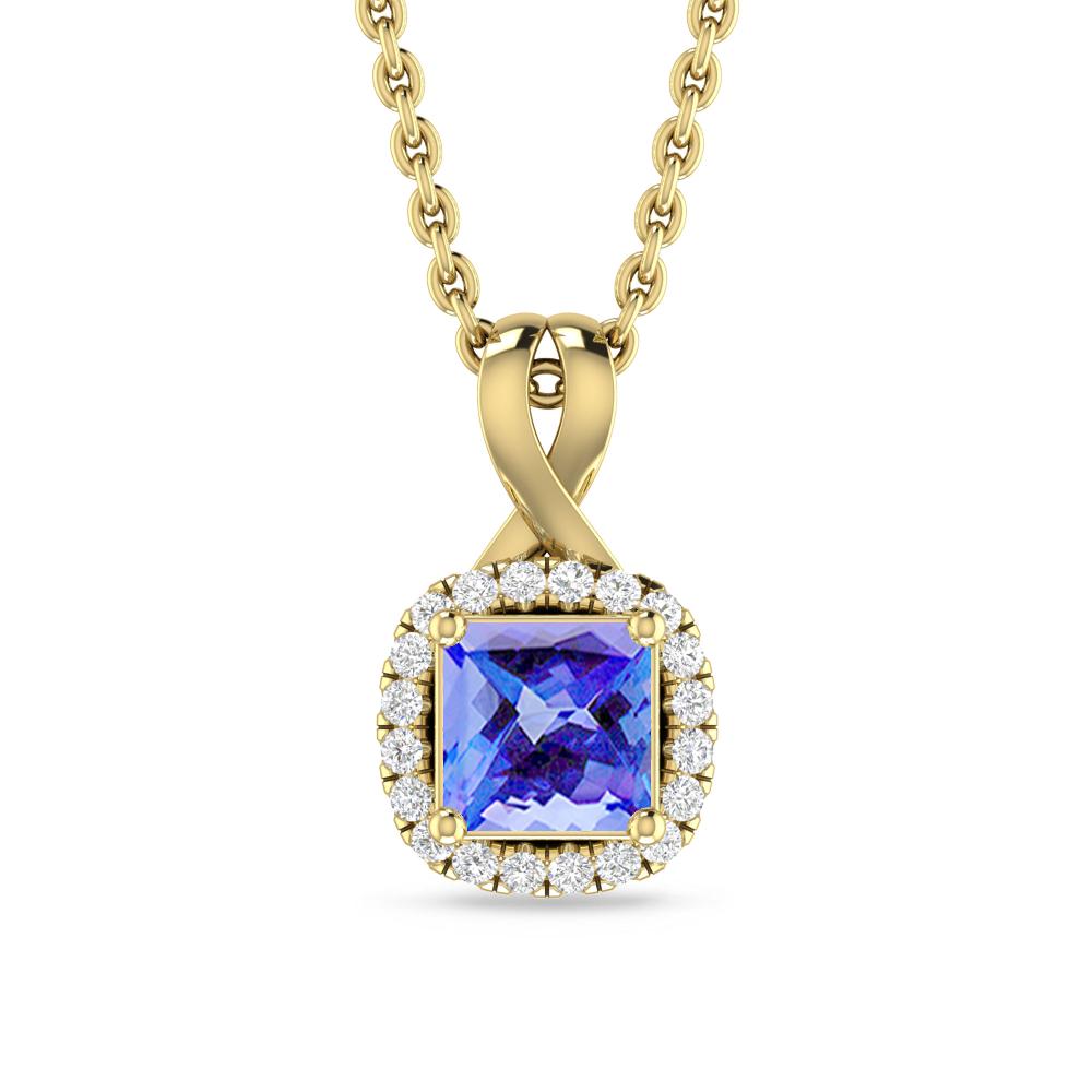 Yellow Gold - Tanzanite