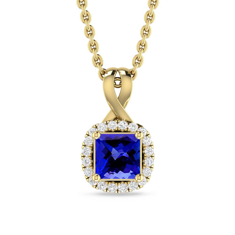 Yellow Gold - Tanzanite