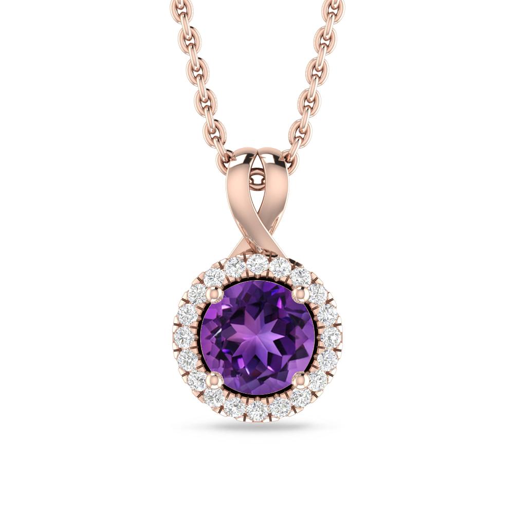 Rose Gold - Amethyst