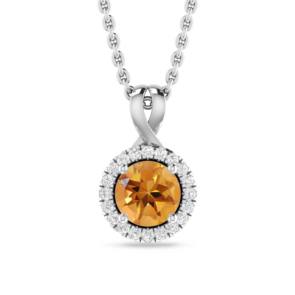 White Gold - Citrine