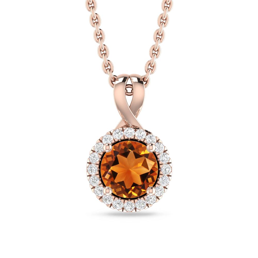 Rose Gold - Citrine