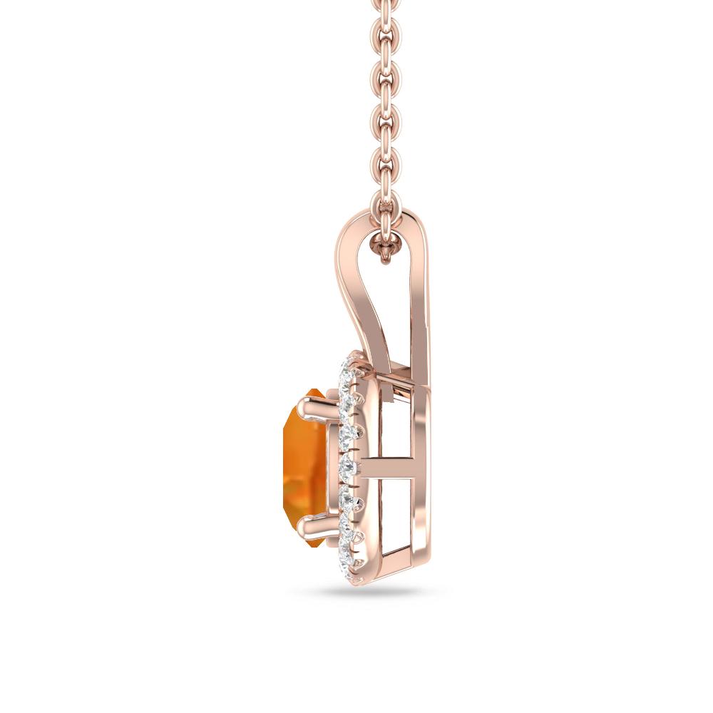 Rose Gold - Citrine