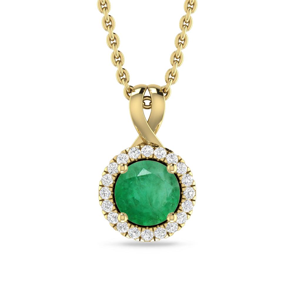 Yellow Gold - Emerald