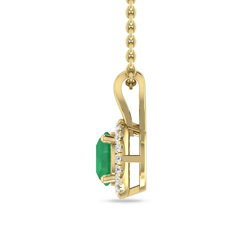 Yellow Gold - Emerald