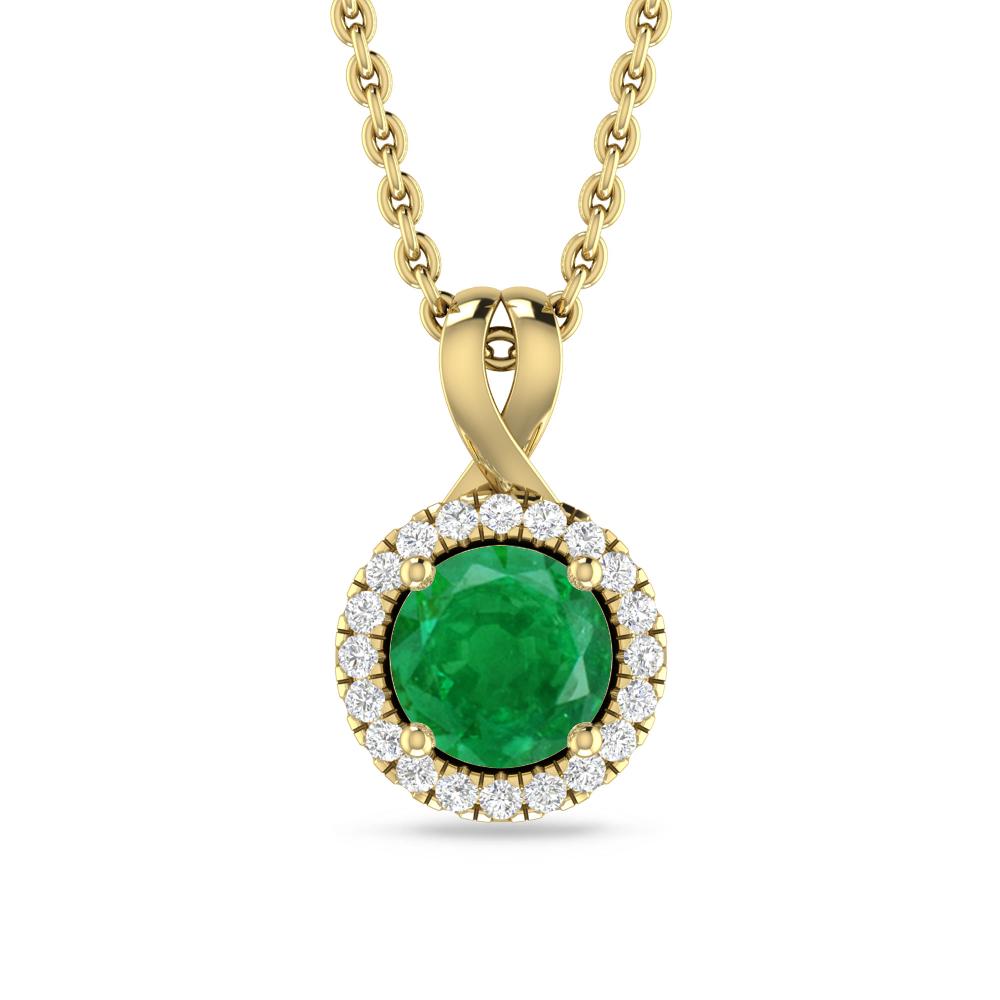 Yellow Gold - Emerald