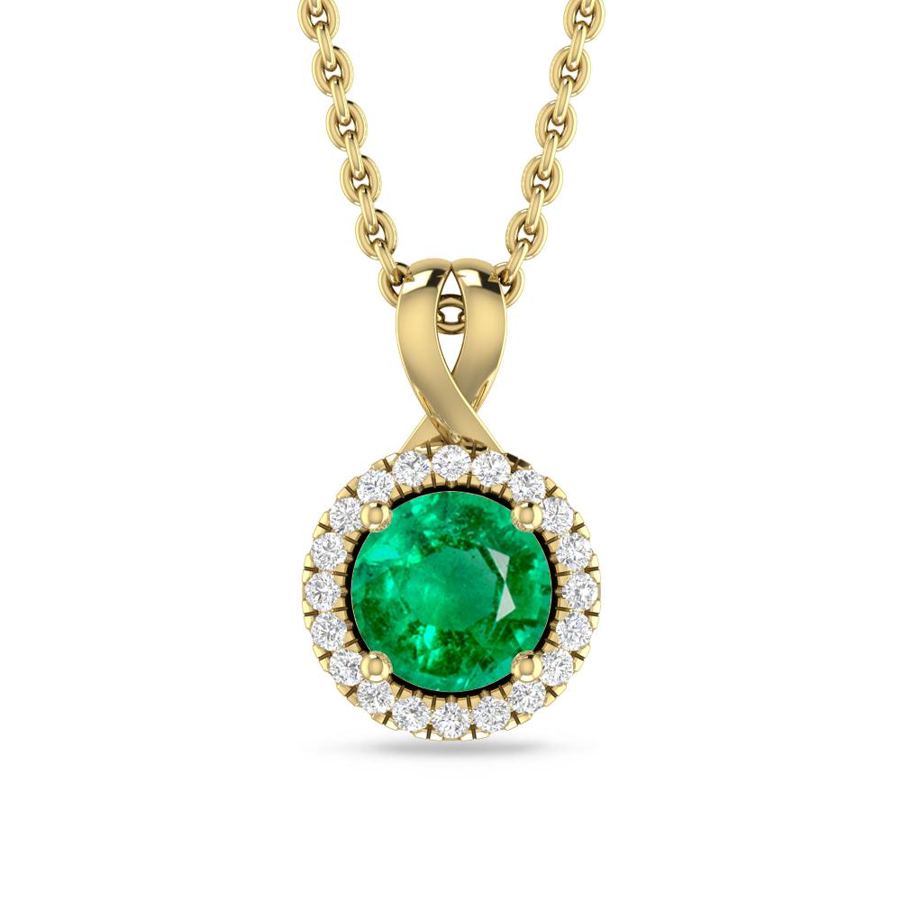 Yellow Gold - Emerald