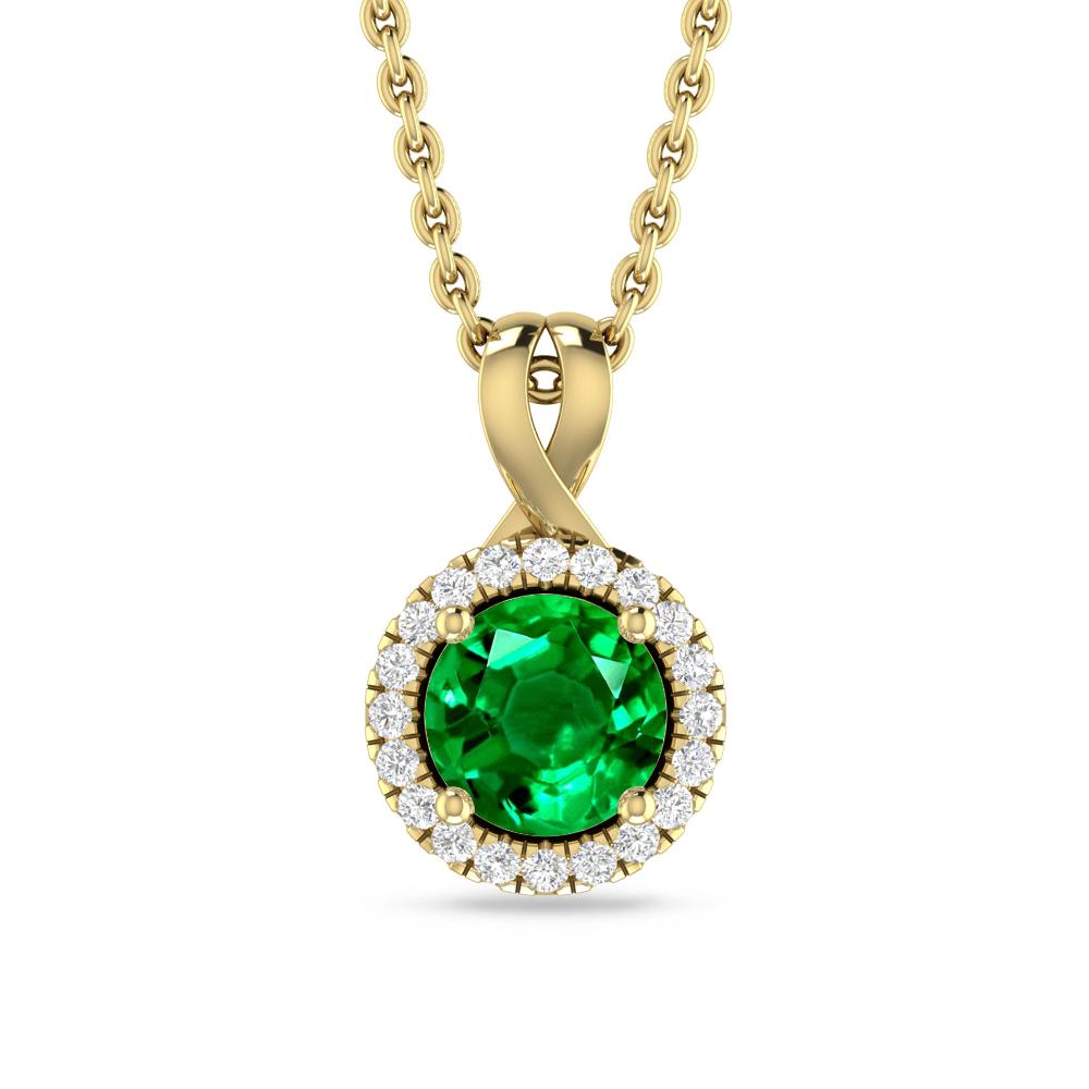 Yellow Gold - Emerald