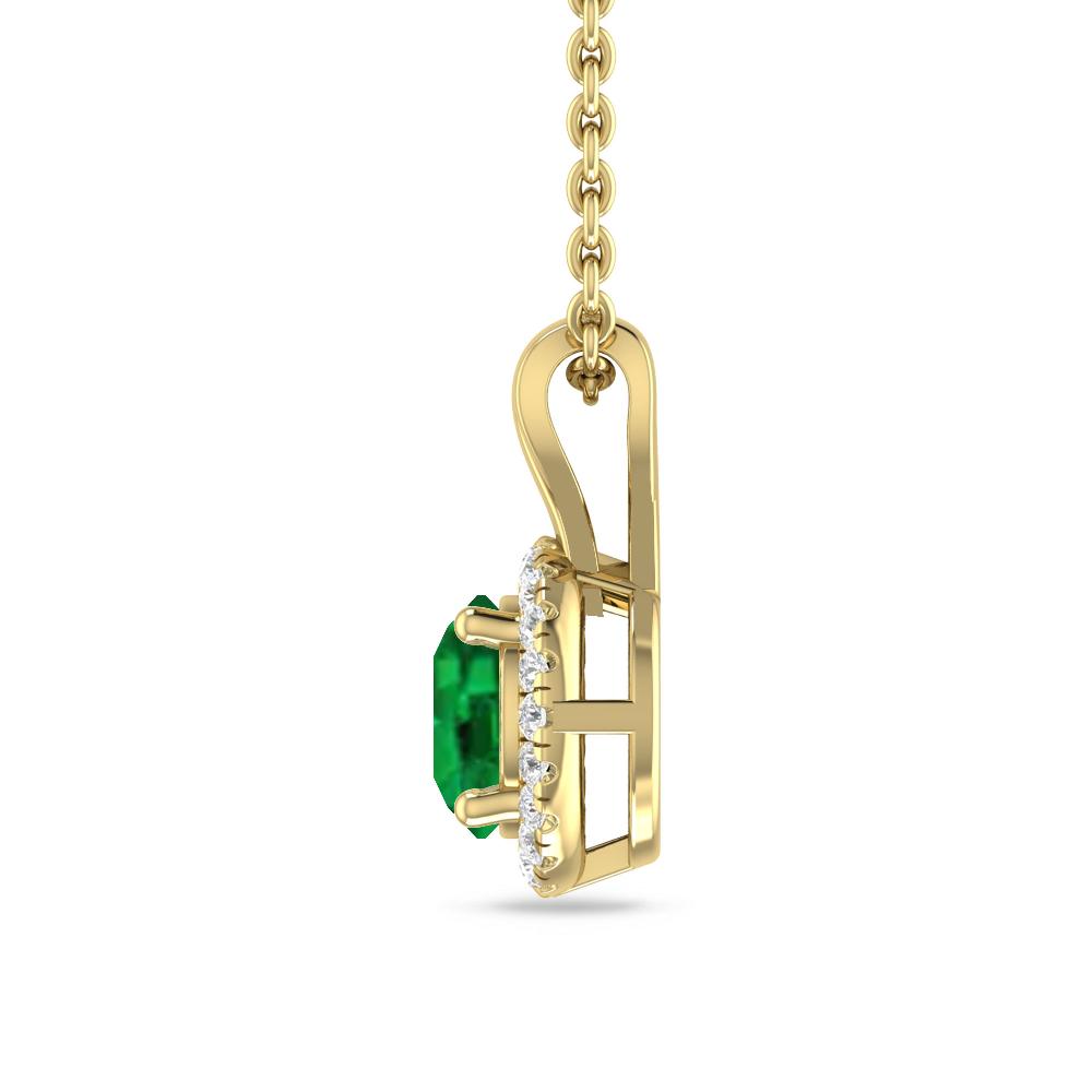 Yellow Gold - Emerald