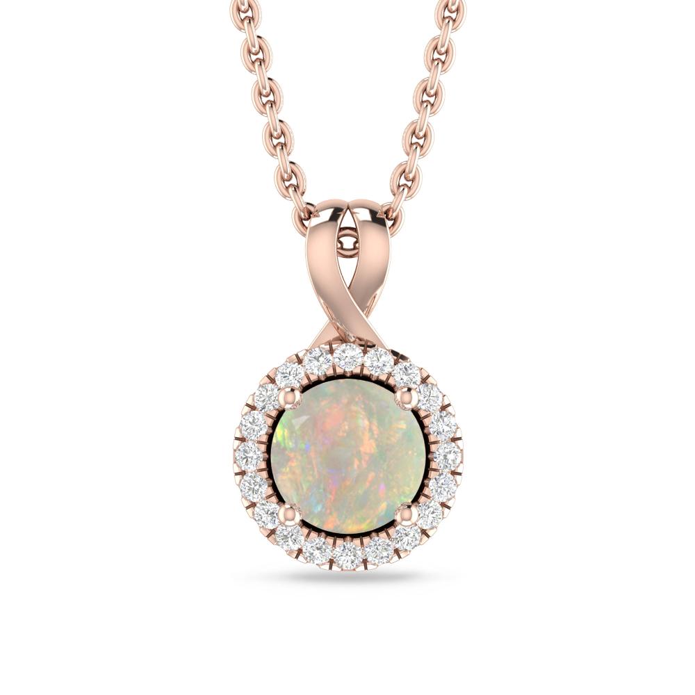 Rose Gold - Opal