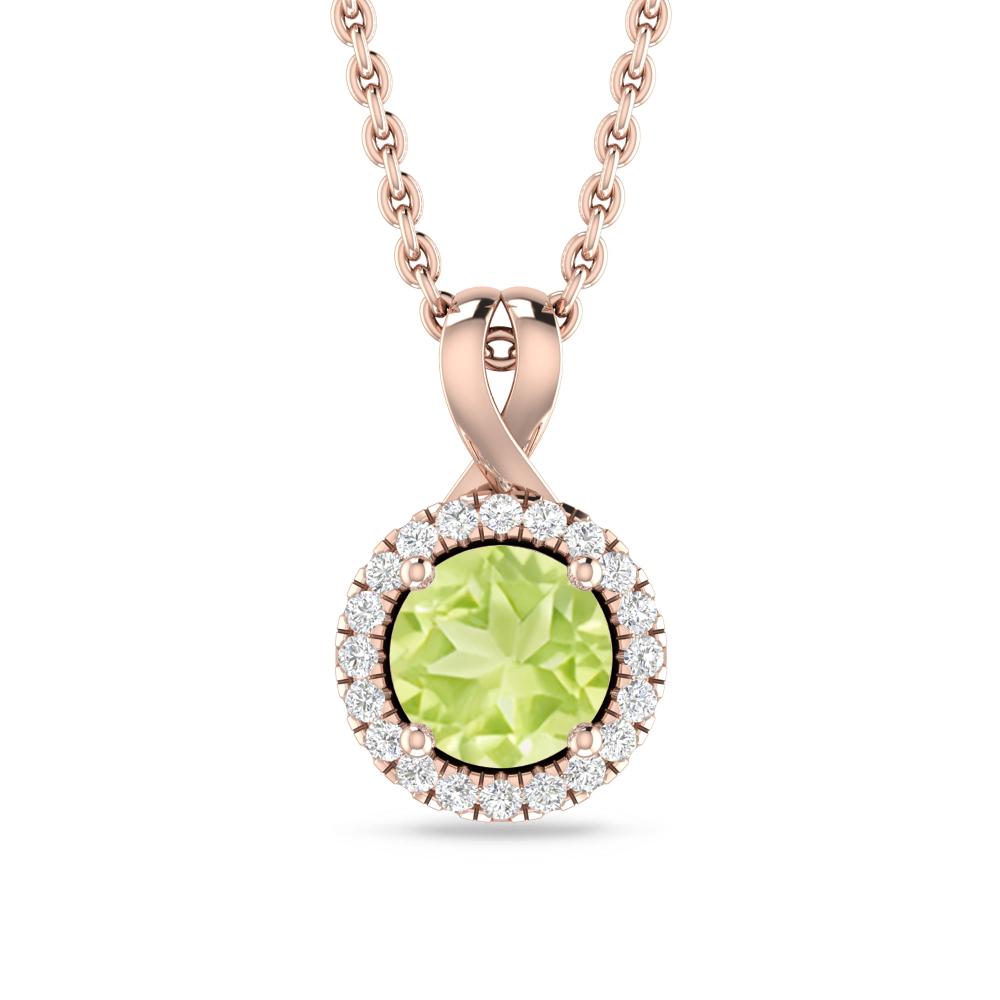 Rose Gold - Peridot