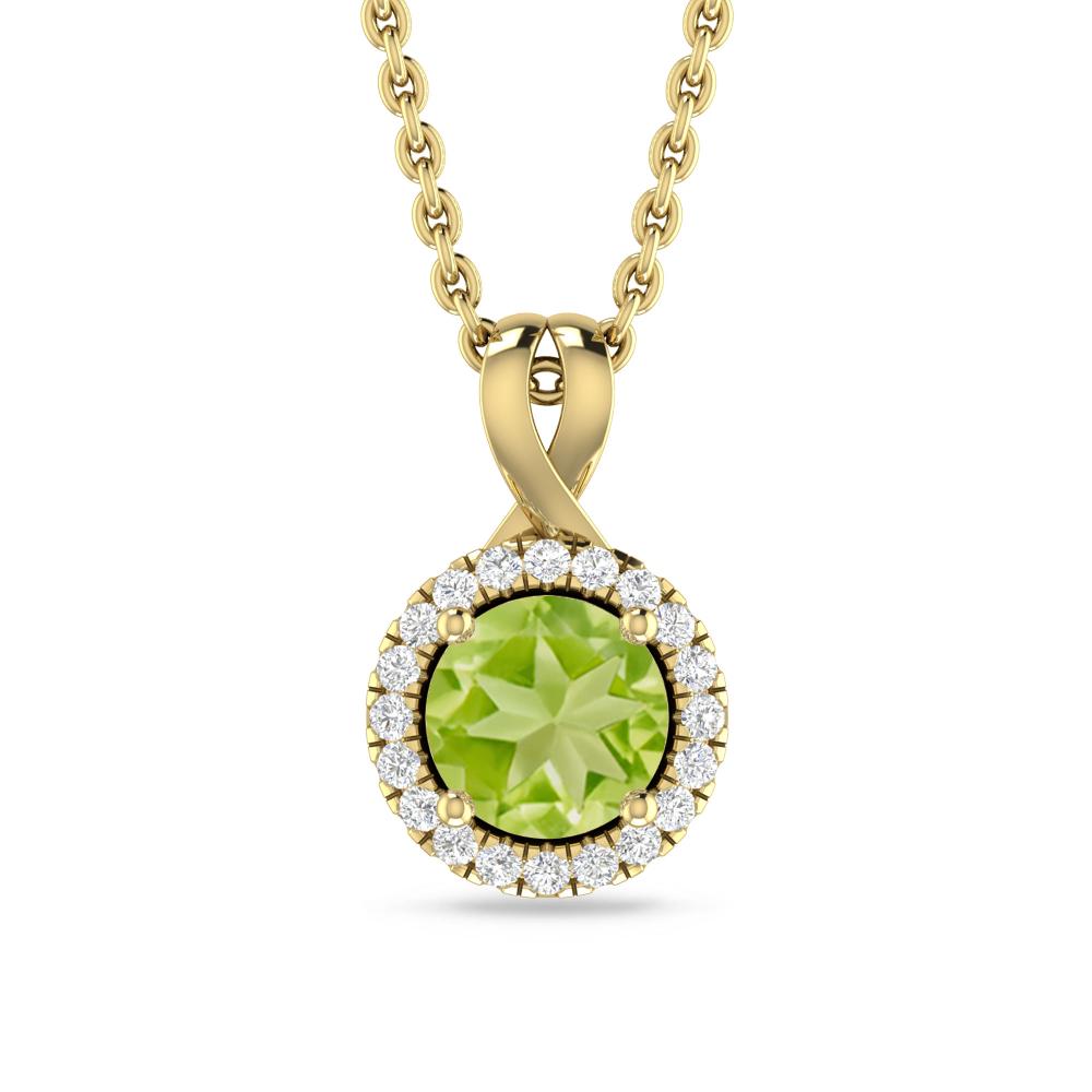 Yellow Gold - Peridot