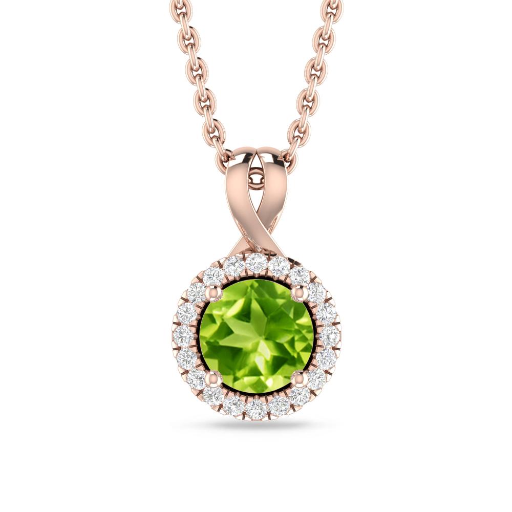 Rose Gold - Peridot