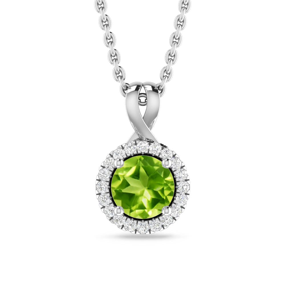 White Gold - Peridot