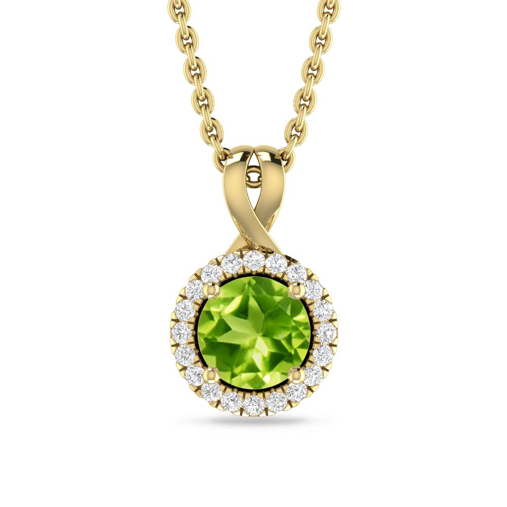 Yellow Gold - Peridot