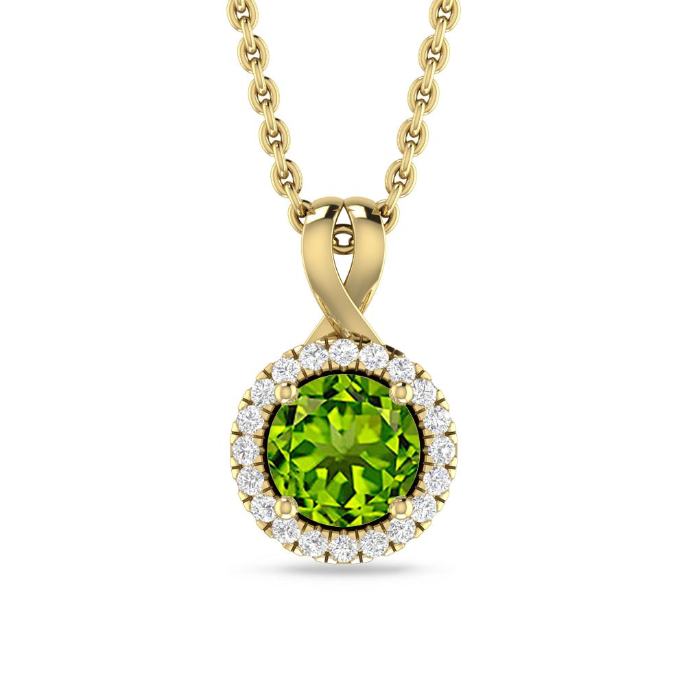 Yellow Gold - Peridot