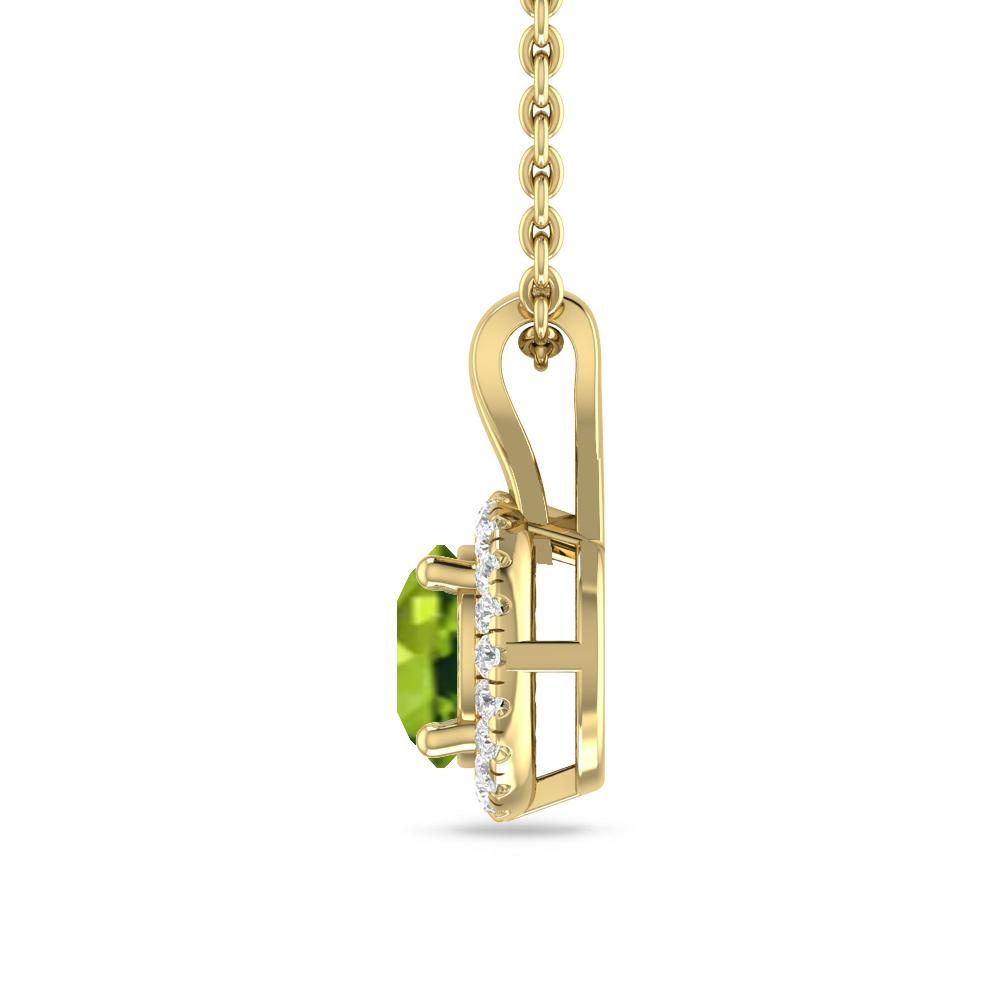 Yellow Gold - Peridot