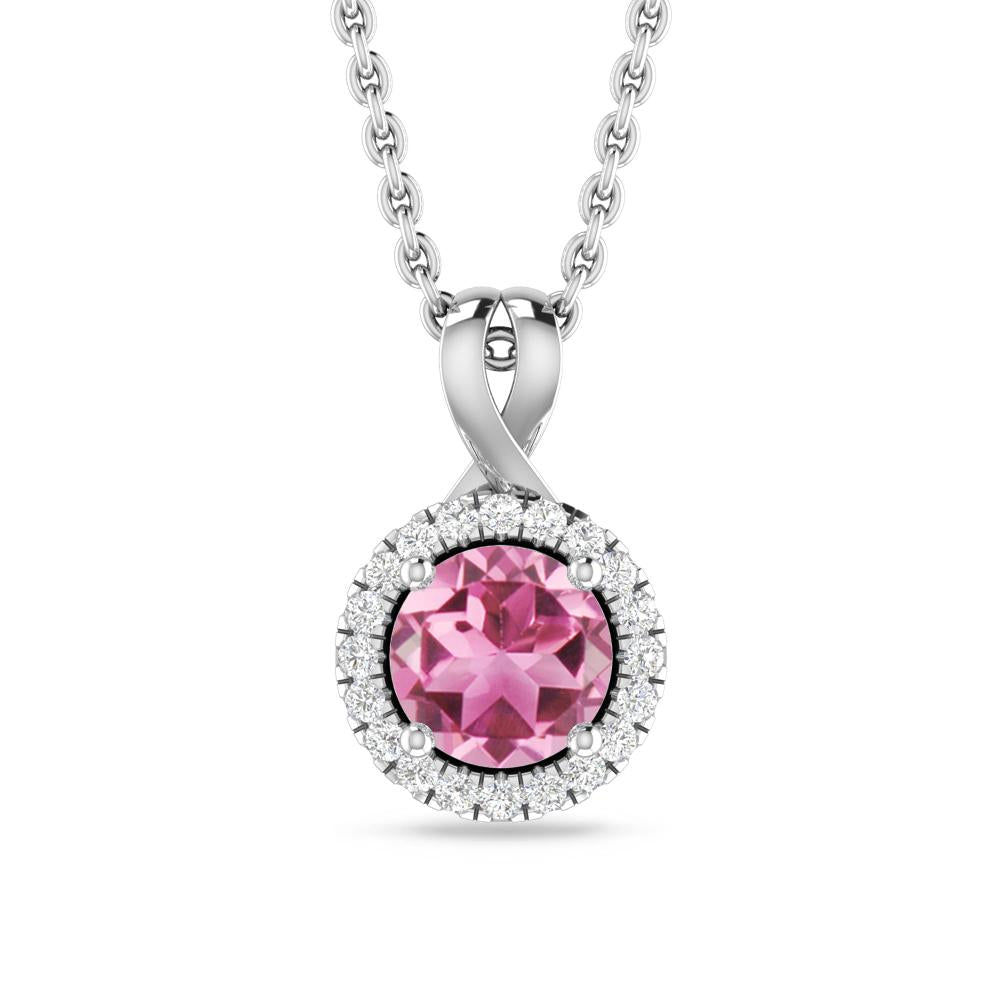 White Gold - Pink Tourmaline