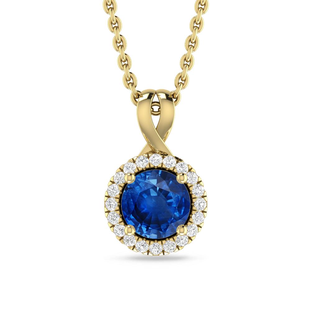 Yellow Gold - Sapphire