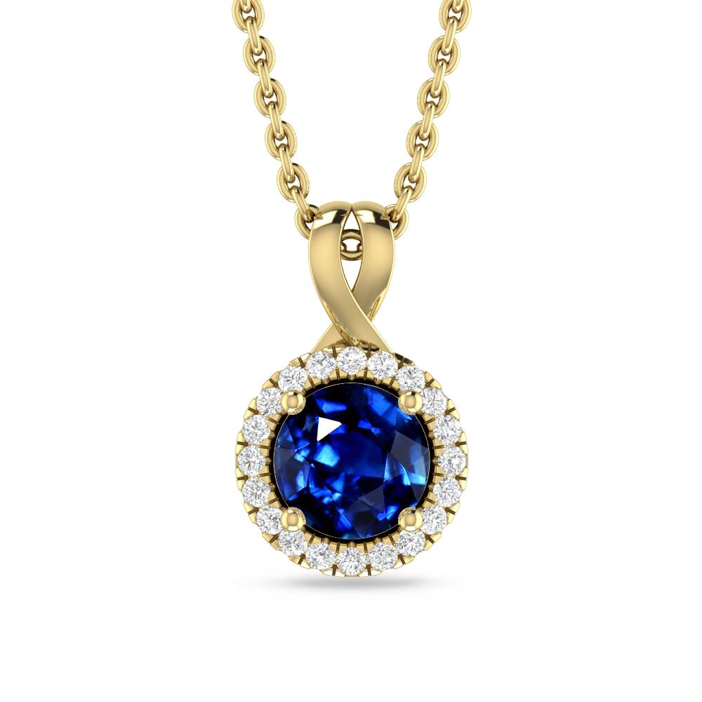 Yellow Gold - Sapphire