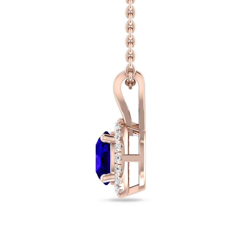 Rose Gold - Tanzanite