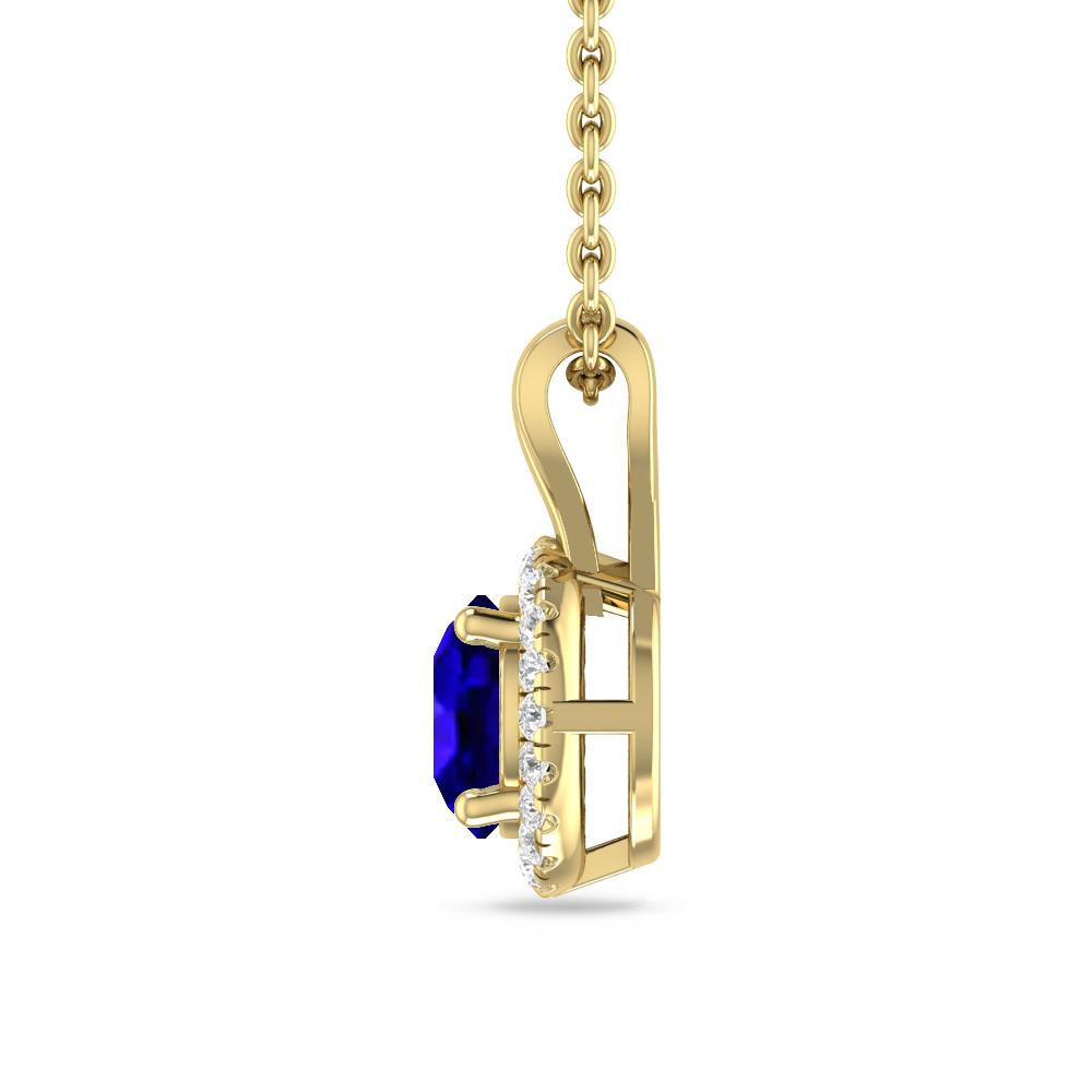 Yellow Gold - Tanzanite