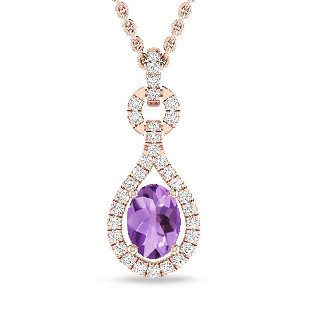 Rose Gold - Amethyst