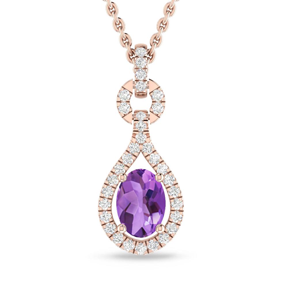 Rose Gold - Amethyst