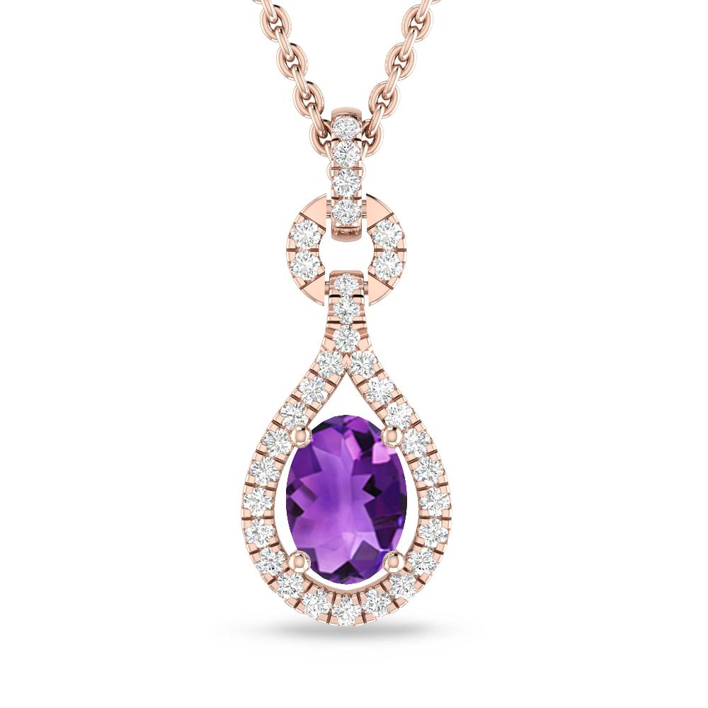 Rose Gold - Amethyst