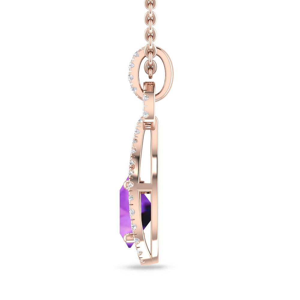 Rose Gold - Amethyst