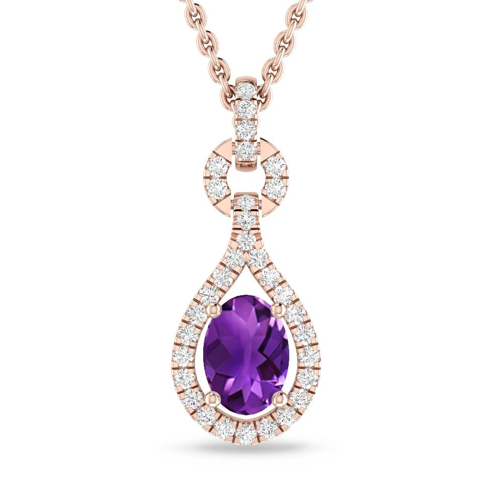 Rose Gold - Amethyst