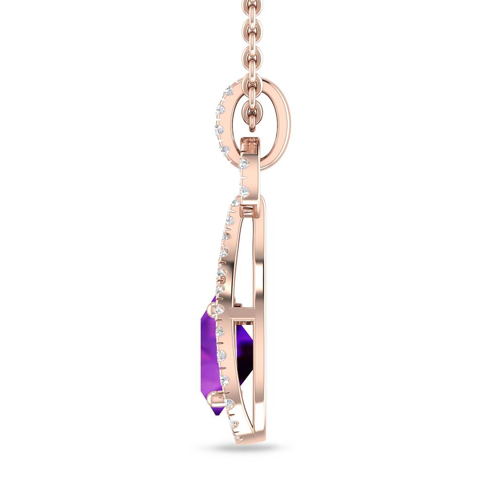 Rose Gold - Amethyst