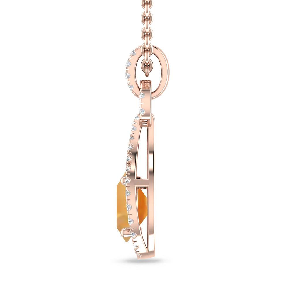 Rose Gold - Citrine