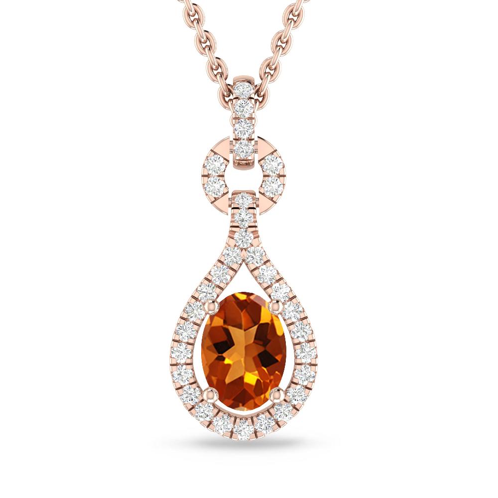 Rose Gold - Citrine