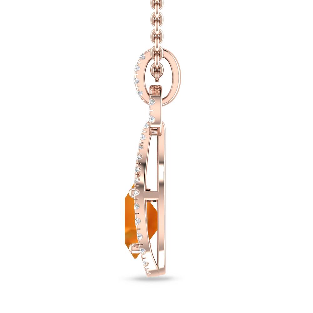 Rose Gold - Citrine