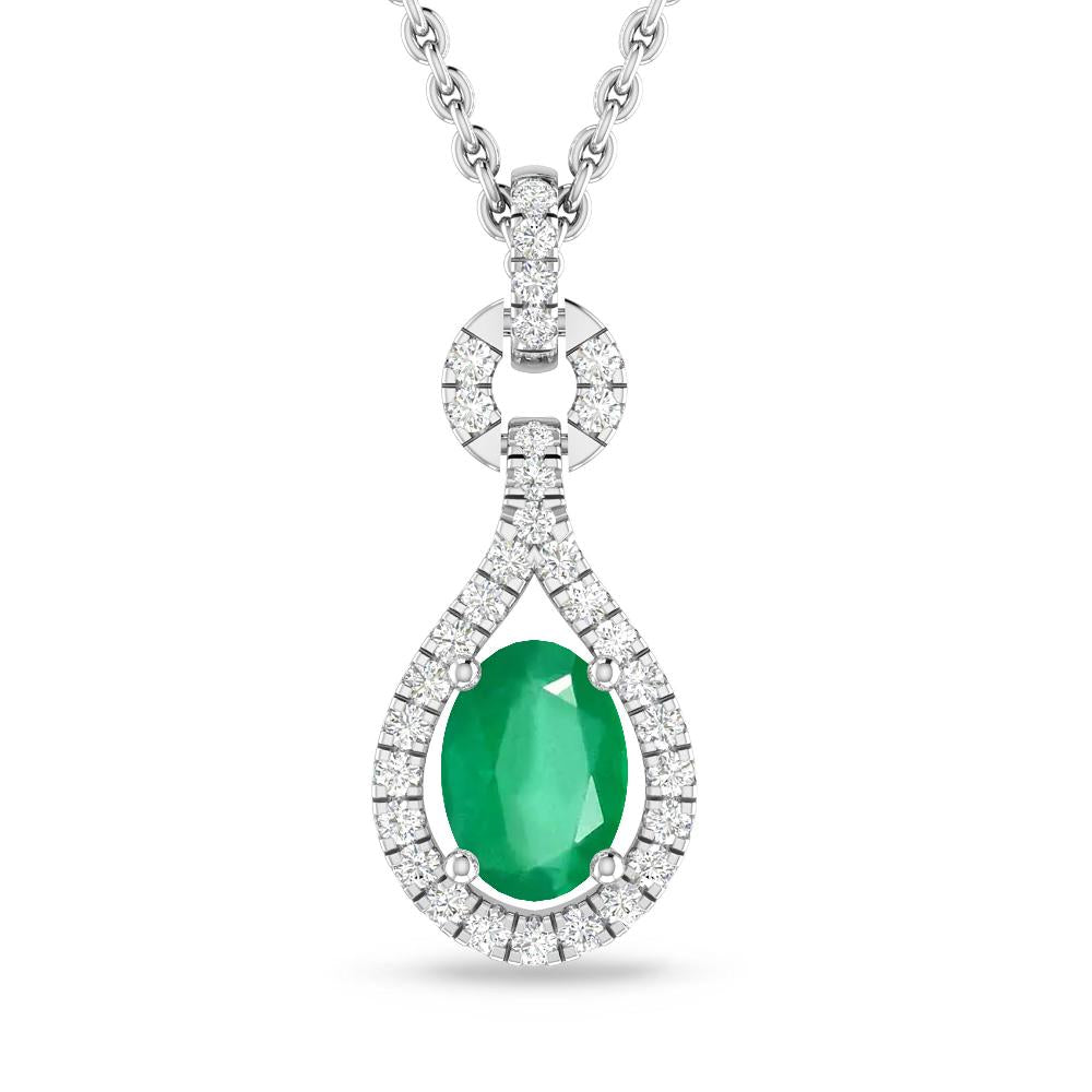 White Gold - Emerald