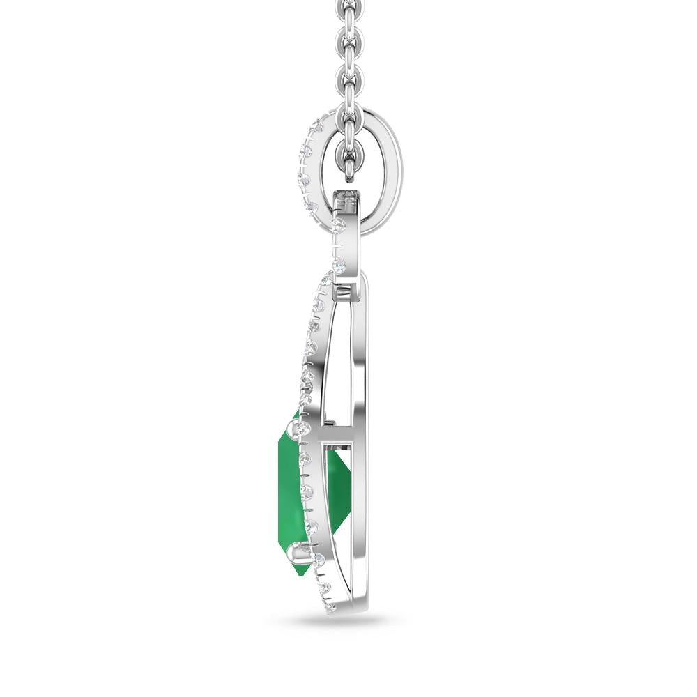 White Gold - Emerald